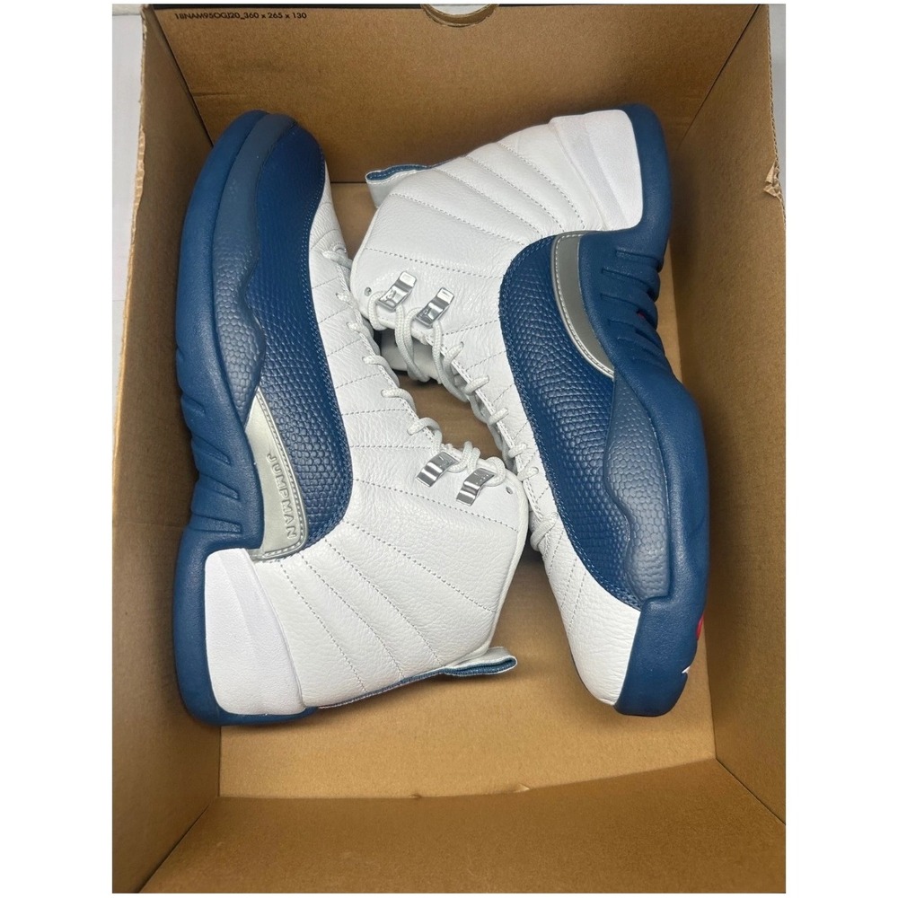 Nike Air Jordan Retro 12 French Blue Men Size 8 CT8013 114 New/No Lid